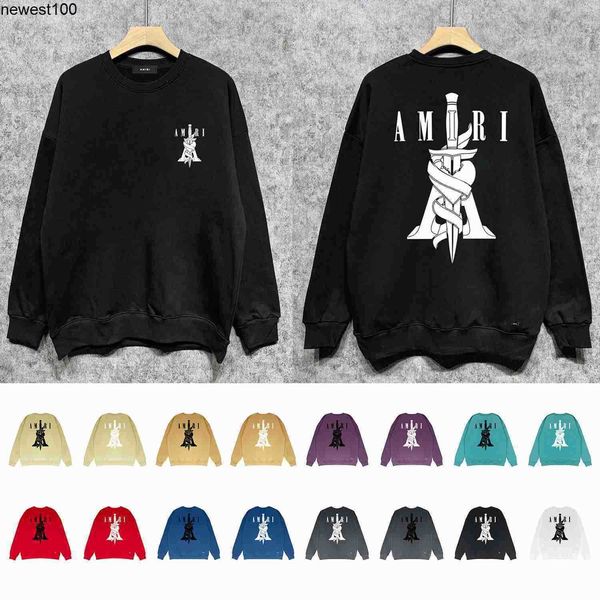 men's hoodies designer sweatshirts long term fashionable brand amirs printed round neck men's sweater cotton loose large long slee, Black
men's hoodies designer sweatshirts long term fashionable brand amirs printed round neck men's sweater cotton loose large long slee, Black