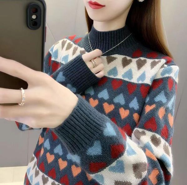 fashion women winter sweater autumn patchwork knitted long sleeve pullover female tricot jumper pull femme, White;black
fashion women winter sweater autumn patchwork knitted long sleeve pullover female tricot jumper pull femme, White;black