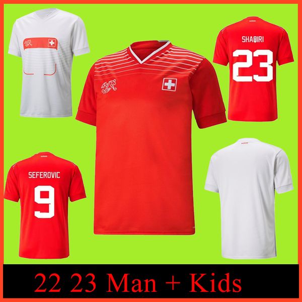 2022 fashion 5a quality switzerland soccer jerseys men kids embolo seferovic akanji rodriguez embolo 2022 2023 home away short sleeve jersey, Black;yellow
2022 fashion 5a quality switzerland soccer jerseys men kids embolo seferovic akanji rodriguez embolo 2022 2023 home away short sleeve jersey, Black;yellow