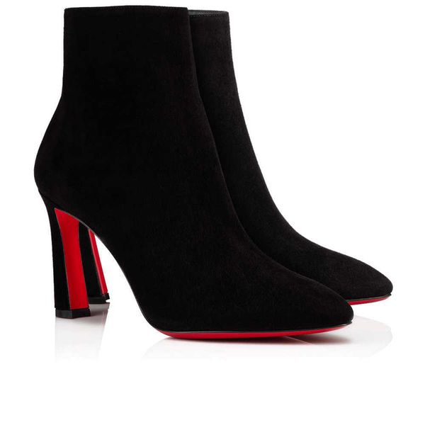 luxury fashion women ankle boots high heels so eleonor 85 mm pointed toes suede pumps good quality chunky heel short red booties, Black
luxury fashion women ankle boots high heels so eleonor 85 mm pointed toes suede pumps good quality chunky heel short red booties, Black