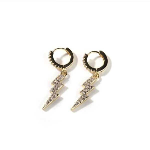 1 pair hip hop chandelier aaa cz stone paved bling ice out lightning drop earrings for men women rapper jewelry, Silver
1 pair hip hop chandelier aaa cz stone paved bling ice out lightning drop earrings for men women rapper jewelry, Silver