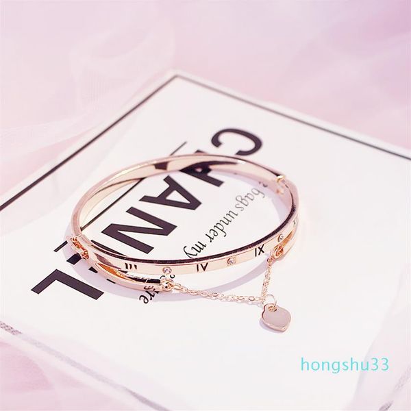 whole- rose gold stainless steel bracelets bangles female heart forever love brand charm bracelet for women famous jewelry218r, Golden;silver
whole- rose gold stainless steel bracelets bangles female heart forever love brand charm bracelet for women famous jewelry218r, Golden;silver
