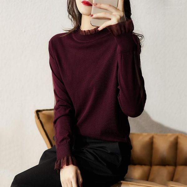 women's sweaters sueter de mujer purple knit sweater woman pullover jumper half high neck bottoming shirt winter for 2022, White;black
women's sweaters sueter de mujer purple knit sweater woman pullover jumper half high neck bottoming shirt winter for 2022, White;black