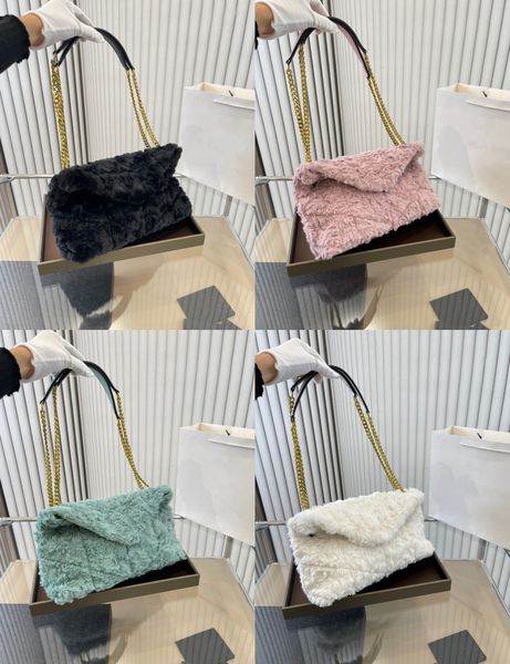 tz 4 colors designer bags women autumn winter soft lamb wool cloud bag plush classic envelope bags chain leather shoulder crossbody handbags
tz 4 colors designer bags women autumn winter soft lamb wool cloud bag plush classic envelope bags chain leather shoulder crossbody handbags