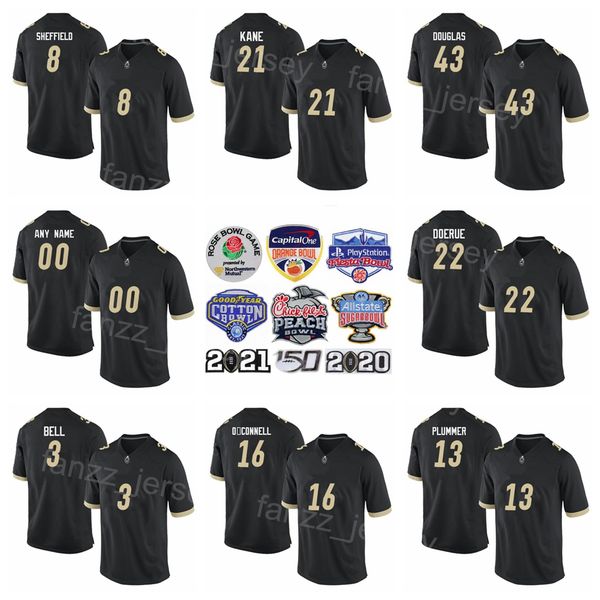 ncaa football purdue college 15 charlie jones jersey 8 tj sheffield 21 sanoussi kane 43 kieren douglas 12 austin burton university pure cott, Black
ncaa football purdue college 15 charlie jones jersey 8 tj sheffield 21 sanoussi kane 43 kieren douglas 12 austin burton university pure cott, Black