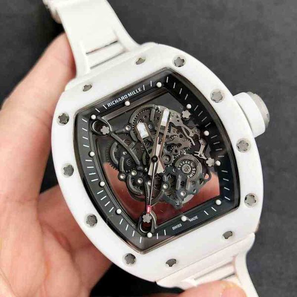 luxury mens mechanics watches richa wristwatch wine barrel leisure business rm055 fully automatic mechanical mill white ceramic men s
luxury mens mechanics watches richa wristwatch wine barrel leisure business rm055 fully automatic mechanical mill white ceramic men s