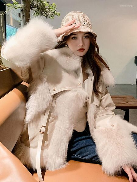 women's jackets 2022 autumn and winter faux fur coat vintage women's thickened fashion pu leather patchwork warm coats female luxu, Black;brown
women's jackets 2022 autumn and winter faux fur coat vintage women's thickened fashion pu leather patchwork warm coats female luxu, Black;brown