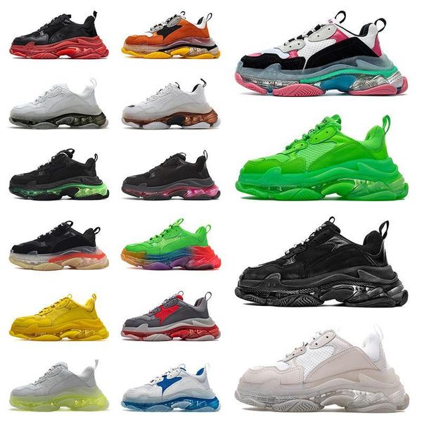 mens womens trainers triple s clear sole platform casual designer shoes black green navy red white fashion lady luxury fla balencaigaity hwi
mens womens trainers triple s clear sole platform casual designer shoes black green navy red white fashion lady luxury fla balencaigaity hwi