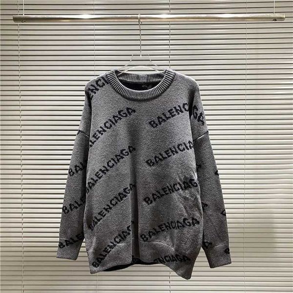 new balencigass women cardigan sweater 2022 autumn winter fashion brand paris home letter jacquard men's women's loose round neck, White;black
new balencigass women cardigan sweater 2022 autumn winter fashion brand paris home letter jacquard men's women's loose round neck, White;black