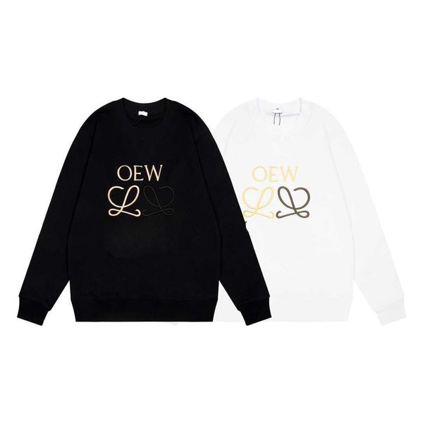 men's hoodies sweatshirts designer hoody loewss luxury sense early autumn new lovers industrial letter printing embroidery, Black
men's hoodies sweatshirts designer hoody loewss luxury sense early autumn new lovers industrial letter printing embroidery, Black