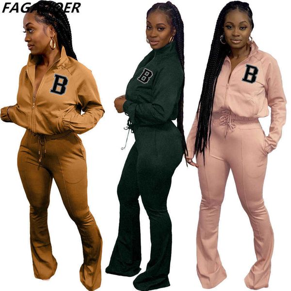 women's two piece pants fagadoer casual sport two piece sets women letter print zipper and flares pants tracksuits fall winter matching, White
women's two piece pants fagadoer casual sport two piece sets women letter print zipper and flares pants tracksuits fall winter matching, White