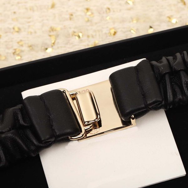 2022 luxury quality charm waist belt with white and black enamel color have box stamp in 18k gold plated ps7332a, Golden
2022 luxury quality charm waist belt with white and black enamel color have box stamp in 18k gold plated ps7332a, Golden