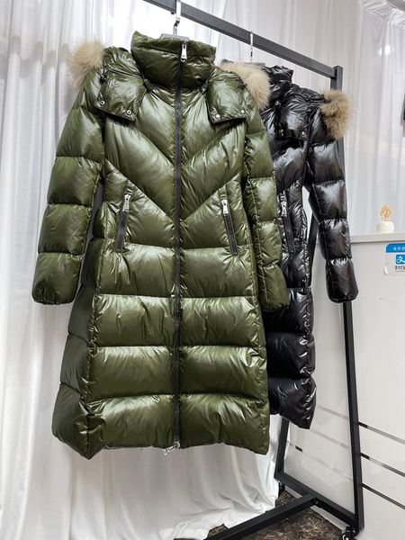 2022 women desinger down jacket outerwear suitable for extreme cold areas long-linepuffa hooded fourrure coat thick warm windbreaker coats, Black
2022 women desinger down jacket outerwear suitable for extreme cold areas long-linepuffa hooded fourrure coat thick warm windbreaker coats, Black