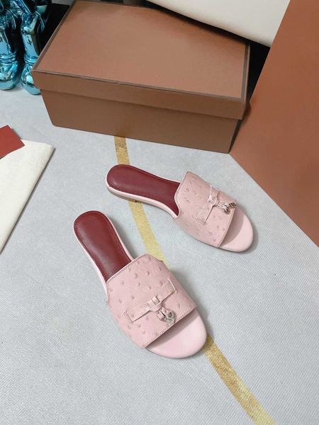 summer beach slippers classic designer lady flat baotou flip flops 100% leather slides suede letter women shoes cowhide metal woman sandals, Black
summer beach slippers classic designer lady flat baotou flip flops 100% leather slides suede letter women shoes cowhide metal woman sandals, Black