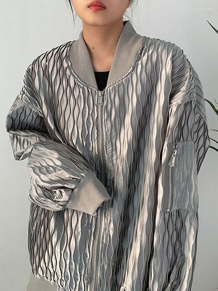 women's jackets solid coats for women stand collar long sleeve patchwork zipper minimalist loose female clothing autumn style, Black;brown
women's jackets solid coats for women stand collar long sleeve patchwork zipper minimalist loose female clothing autumn style, Black;brown