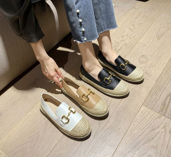 2023 spring new fashion round head retro thick bottom fisherman shoes women's straw woven simple slip-on women's shoes, Black
2023 spring new fashion round head retro thick bottom fisherman shoes women's straw woven simple slip-on women's shoes, Black