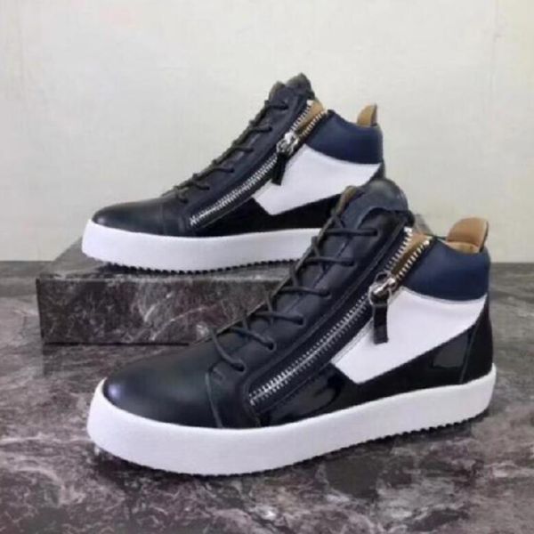 mixed color leather spring flats men shoes leisure style classic patchwork lace-up zip high zapatos de hombre sneakers for male man casual s, Black
mixed color leather spring flats men shoes leisure style classic patchwork lace-up zip high zapatos de hombre sneakers for male man casual s, Black