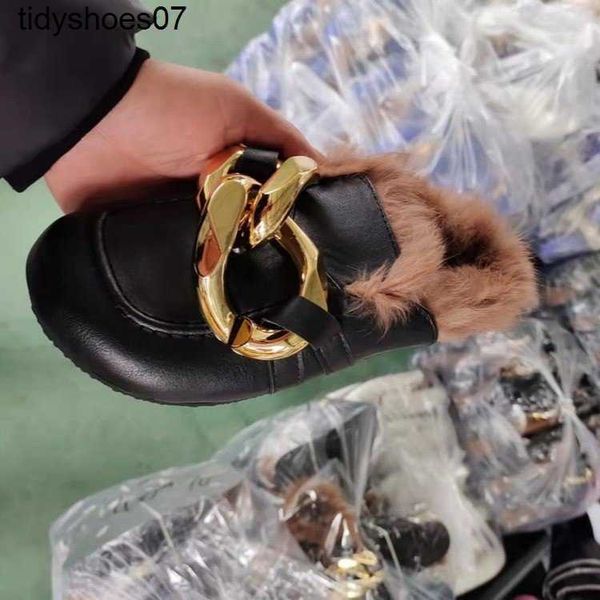 2021 jw wool slippers metal buckle square head flat suede bean shoes large wool slippers women pure cotton cashmere, Black
2021 jw wool slippers metal buckle square head flat suede bean shoes large wool slippers women pure cotton cashmere, Black