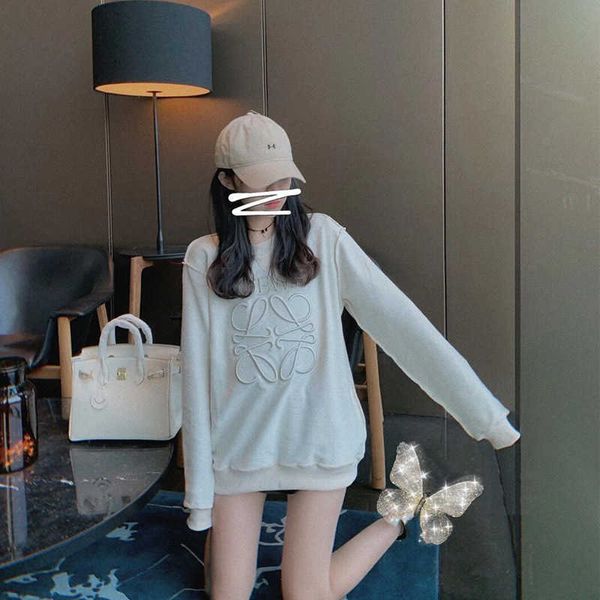 men's hoodies sweatshirts designer hoody loewss sense women sweater loose fashion spring autumn thin embroidery casual, Black
men's hoodies sweatshirts designer hoody loewss sense women sweater loose fashion spring autumn thin embroidery casual, Black