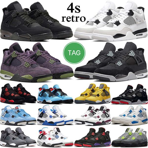 4 retro mens basketball shoes 4s military black university blue infrared white cement bred fire red thunder cool grey black cat men trainer
4 retro mens basketball shoes 4s military black university blue infrared white cement bred fire red thunder cool grey black cat men trainer