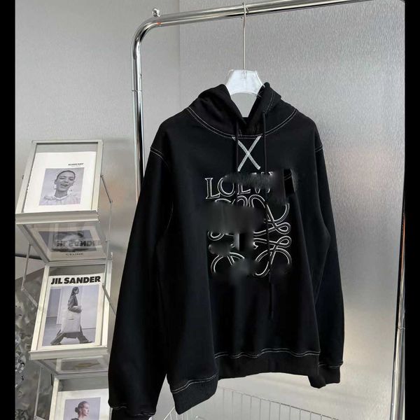 men's hoodies sweatshirts designer hoody loewss luxury sense correct version autumn new fashion brand family color contrast white threa, Black
men's hoodies sweatshirts designer hoody loewss luxury sense correct version autumn new fashion brand family color contrast white threa, Black