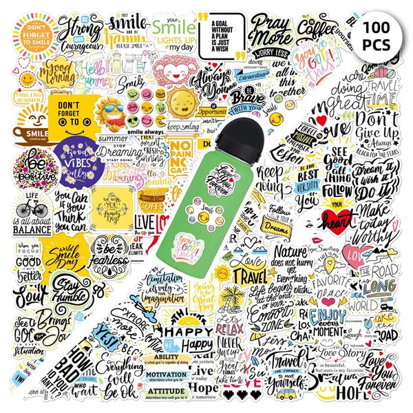 50pcs positive quote inspirational sayings stickers pack non-random car bike luggage sticker lapskateboard motor water bottle decal yw-tt062
50pcs positive quote inspirational sayings stickers pack non-random car bike luggage sticker lapskateboard motor water bottle decal yw-tt062
