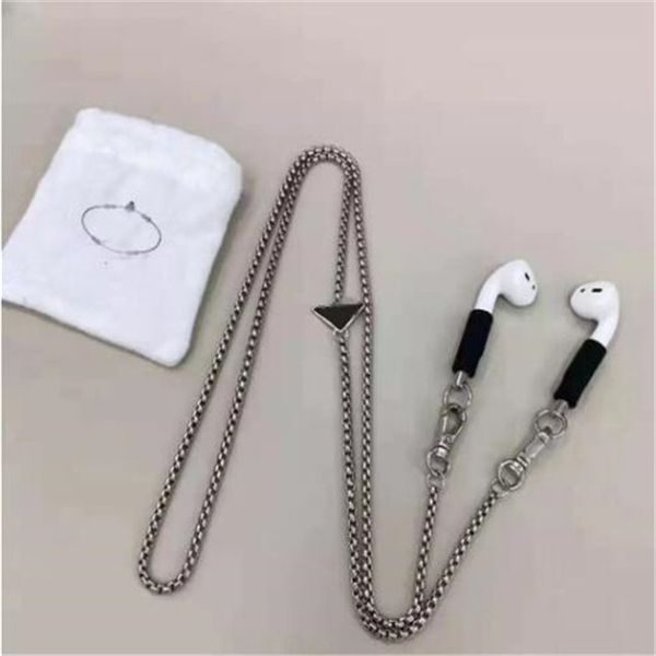 designer triangle link chain necklace earphone lanyard anti-lost chains for sunglasses strap holder non-slip eyewear accessories jewelry, Silver
designer triangle link chain necklace earphone lanyard anti-lost chains for sunglasses strap holder non-slip eyewear accessories jewelry, Silver