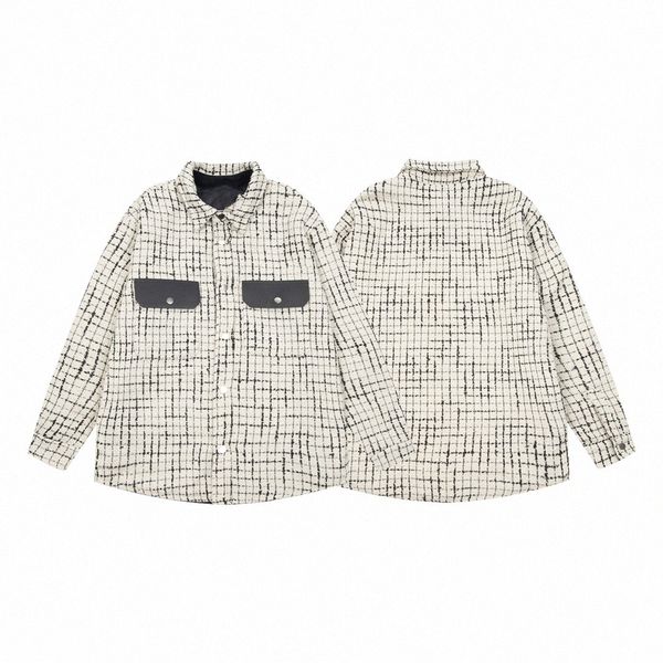 2022 ss mens jackets wool plaid coat long sleeve miris jacket mens loose outwear coats clothing p6py#, Black;brown
2022 ss mens jackets wool plaid coat long sleeve miris jacket mens loose outwear coats clothing p6py#, Black;brown