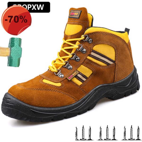 safety shoes work safety boots with steel toe light weight with waterproof leather safetoe s3 for men and women botas hombre 200916, Black;brown
safety shoes work safety boots with steel toe light weight with waterproof leather safetoe s3 for men and women botas hombre 200916, Black;brown