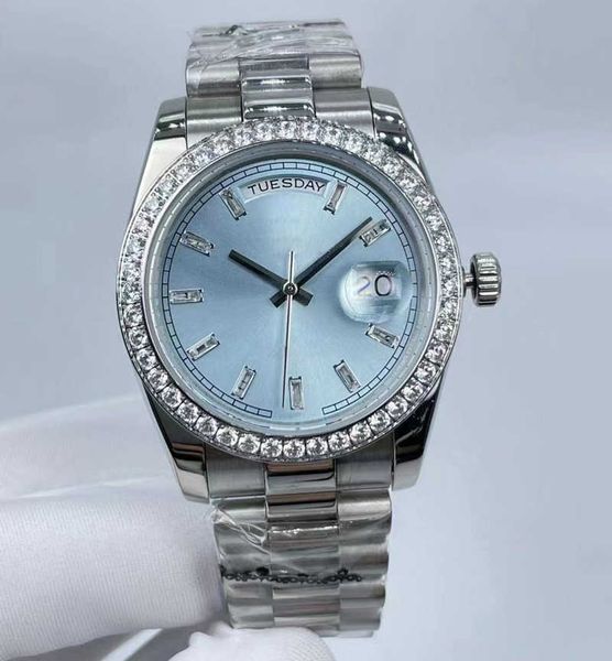 watches children's watchsc 36mm movement watch automatic mechanical bezel stainless steel diamond day date lady water, Slivery;black
watches children's watchsc 36mm movement watch automatic mechanical bezel stainless steel diamond day date lady water, Slivery;black