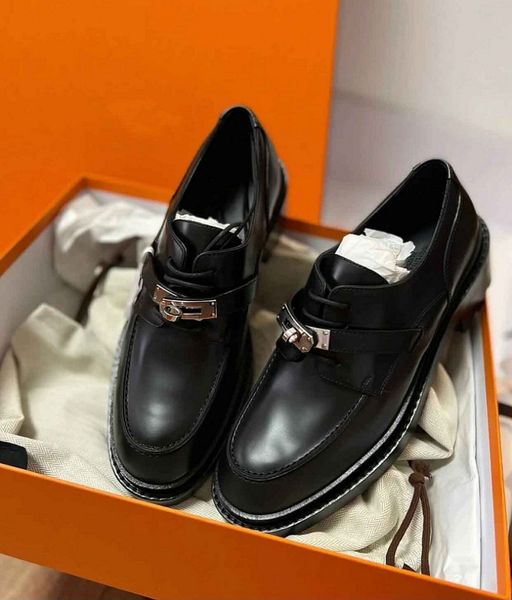 super luxury first derby loafers dress shoes black white calfskin leather kelly buckle moccasins sneakers chunky sole oxford walking eu35-40
super luxury first derby loafers dress shoes black white calfskin leather kelly buckle moccasins sneakers chunky sole oxford walking eu35-40