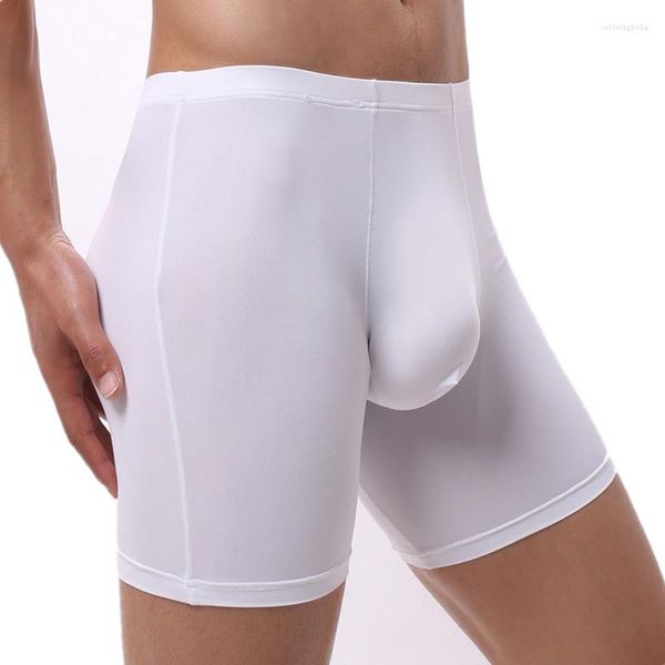 underpants men underwear boxers shorts cool ice silk panties man solid breathable pouch long leg interior, Black;white
underpants men underwear boxers shorts cool ice silk panties man solid breathable pouch long leg interior, Black;white