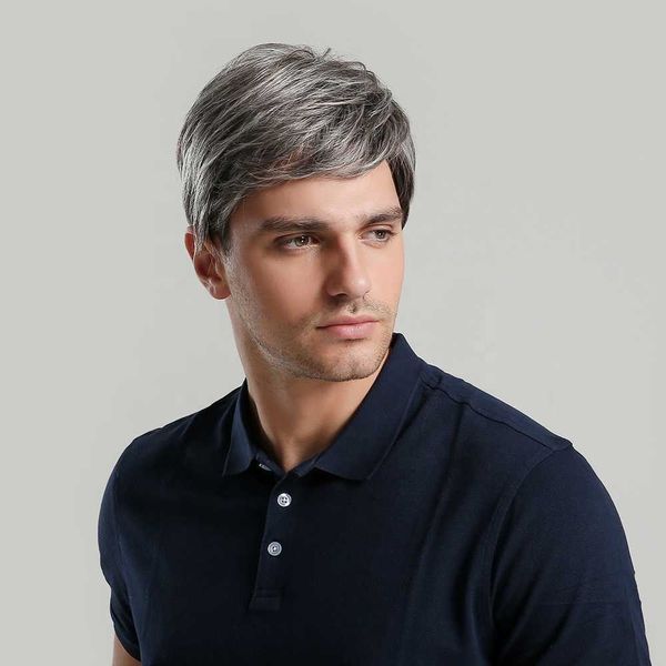 headwear hair accessories bvr new arrival grey short human hair wig for white men
headwear hair accessories bvr new arrival grey short human hair wig for white men