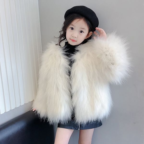 kids faux fox fur coat girls round collar long sleeve outwear autumn winter children plush warm princess clothes q9197, Blue;gray
kids faux fox fur coat girls round collar long sleeve outwear autumn winter children plush warm princess clothes q9197, Blue;gray