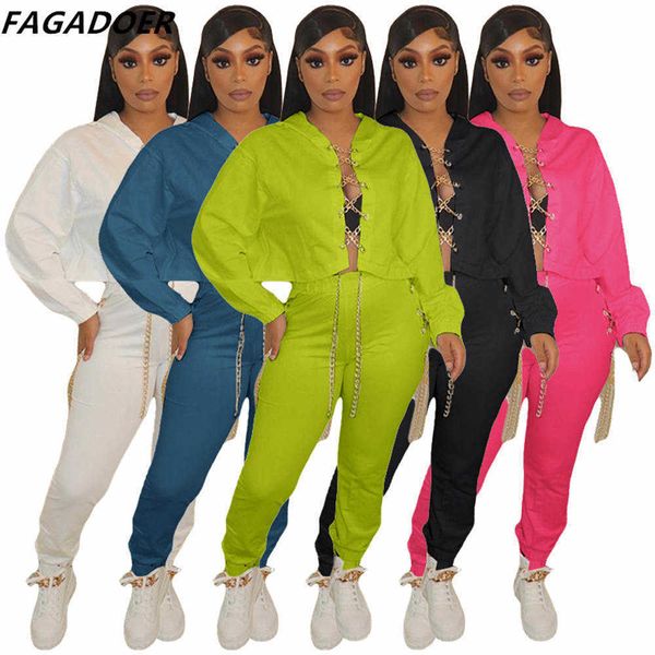 women's two piece pants fagadoer casual hoody tracksuits women hollow out lace up long sleeve crop and jogger pants two piece set fall, White
women's two piece pants fagadoer casual hoody tracksuits women hollow out lace up long sleeve crop and jogger pants two piece set fall, White