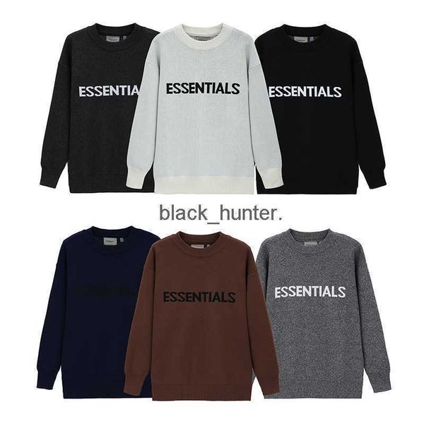 men's sweaters essential designer autumn winter fashion brand letter printed pullover knit fog men women's sweater, White;black
men's sweaters essential designer autumn winter fashion brand letter printed pullover knit fog men women's sweater, White;black