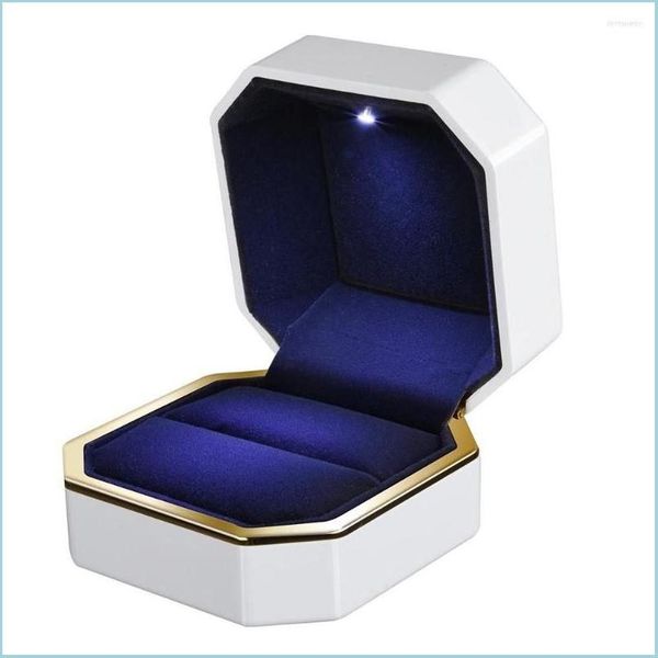jewelry pouches bags jewelry pouches luxury high-grade paint led light ring box veet gift wedding engagement drop delivery 2022 pack dhkwa, Pink;blue 
jewelry pouches bags jewelry pouches luxury high-grade paint led light ring box veet gift wedding engagement drop delivery 2022 pack dhkwa, Pink;blue