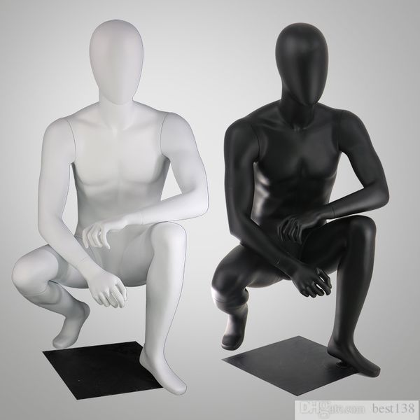 new male squatting mannequin clothing store sports full body model stereo dummy, Khaki
new male squatting mannequin clothing store sports full body model stereo dummy, Khaki