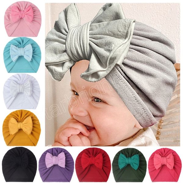 double layer solid color bowknot baby turban hat cute handmade bows newborn caps infant headwear kids hair accessories, Yellow
double layer solid color bowknot baby turban hat cute handmade bows newborn caps infant headwear kids hair accessories, Yellow