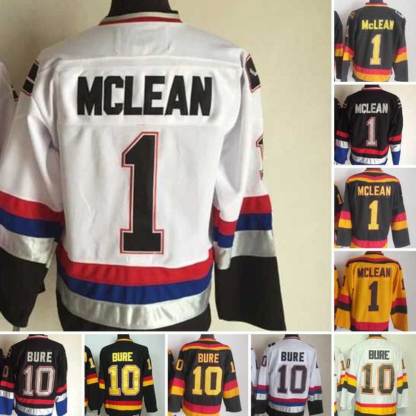 1970-1999 movie retro ccm hockey jersey embroidery 1 kirk mclean 10 pavel bure vintage jerseys, Black;red
1970-1999 movie retro ccm hockey jersey embroidery 1 kirk mclean 10 pavel bure vintage jerseys, Black;red