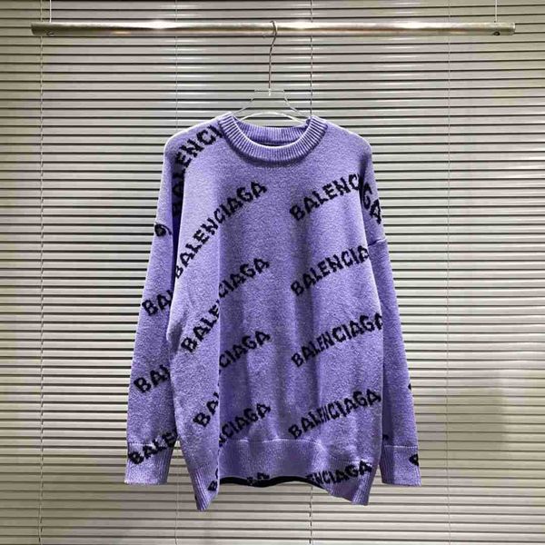 new cardigan sweater autumn/winter balencigass fashion brand women knitted women's crew neck letter jacquard casual style zjoq, White;black
new cardigan sweater autumn/winter balencigass fashion brand women knitted women's crew neck letter jacquard casual style zjoq, White;black