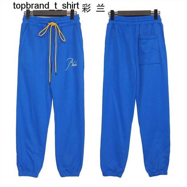 new men's pants designer rhude fashion brand embroidered letter printed sport pants, Black
new men's pants designer rhude fashion brand embroidered letter printed sport pants, Black