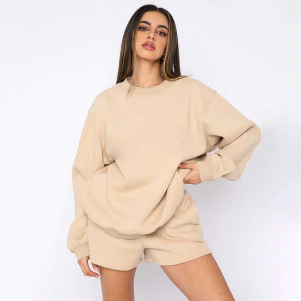 women's two piece pants casaul women tracksuit two piece set shirt short pants solid color sportsuit matching set clothes for women out, White
women's two piece pants casaul women tracksuit two piece set shirt short pants solid color sportsuit matching set clothes for women out, White
