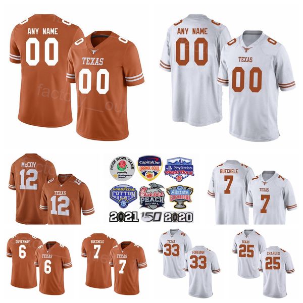 ncaa college texas longhorns jersey football university 25 jamaal charles 12 colt mccoy 6 devin duvernay 7 shane buechele 33 donta foreman s, Black
ncaa college texas longhorns jersey football university 25 jamaal charles 12 colt mccoy 6 devin duvernay 7 shane buechele 33 donta foreman s, Black