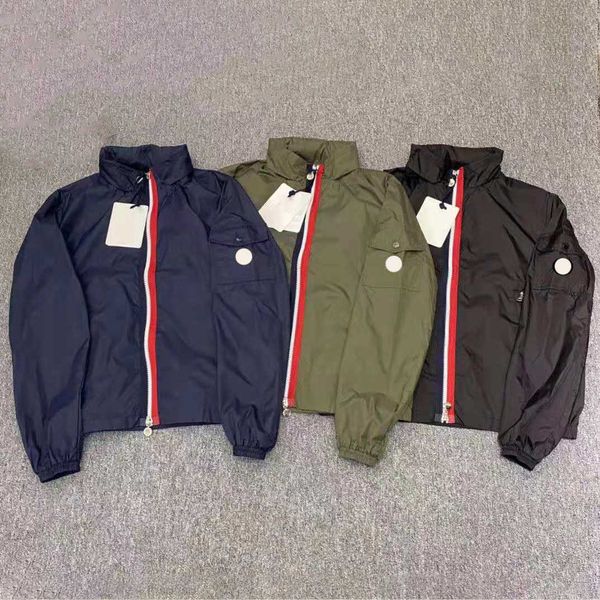 designer mens maya jackets france hidden cap bomber windshield embroidered badge jacket outerwear fashion hombre casual street coats, Black;brown
designer mens maya jackets france hidden cap bomber windshield embroidered badge jacket outerwear fashion hombre casual street coats, Black;brown