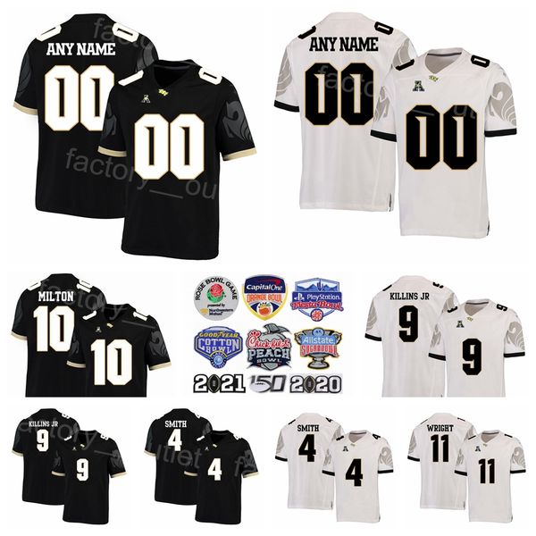 ncaa ucf knights football college 10 mckenzie milton jersey university 1 matthew wright 4 trequan smith 9 adrian killins jr embroidery and s, Black
ncaa ucf knights football college 10 mckenzie milton jersey university 1 matthew wright 4 trequan smith 9 adrian killins jr embroidery and s, Black
