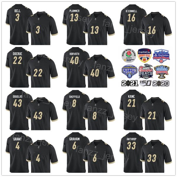 ncaa football purdue college 16 aidan oconnell jersey 22 king doerue 38 dylan downing 40 zander horvath 3 david bell 13 jack plummer univers, Black
ncaa football purdue college 16 aidan oconnell jersey 22 king doerue 38 dylan downing 40 zander horvath 3 david bell 13 jack plummer univers, Black