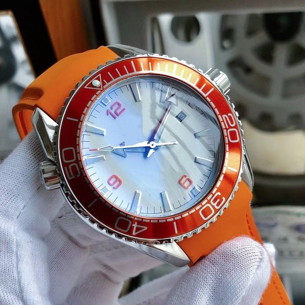 orange bezel strap luxury watch mens watches aaaa ocean style 42mm master 8900 automatic sapphire glass classic model folding clasp wristwat, Slivery;brown
orange bezel strap luxury watch mens watches aaaa ocean style 42mm master 8900 automatic sapphire glass classic model folding clasp wristwat, Slivery;brown