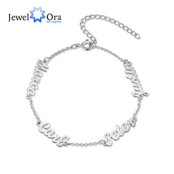 beaded strands 925 sterling silver customized multiple name bracelets personalized letter nameplate bracelets for women silver 925 jewelry g, Black
beaded strands 925 sterling silver customized multiple name bracelets personalized letter nameplate bracelets for women silver 925 jewelry g, Black
