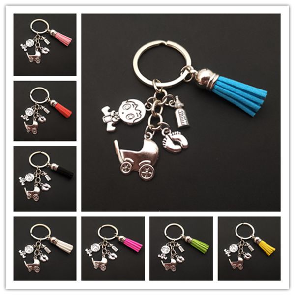 1 pack cute stroller bottle key ringstassel keyrings mom cradle themed keychains mother's day souvenir jewelry, Slivery;golden
1 pack cute stroller bottle key ringstassel keyrings mom cradle themed keychains mother's day souvenir jewelry, Slivery;golden